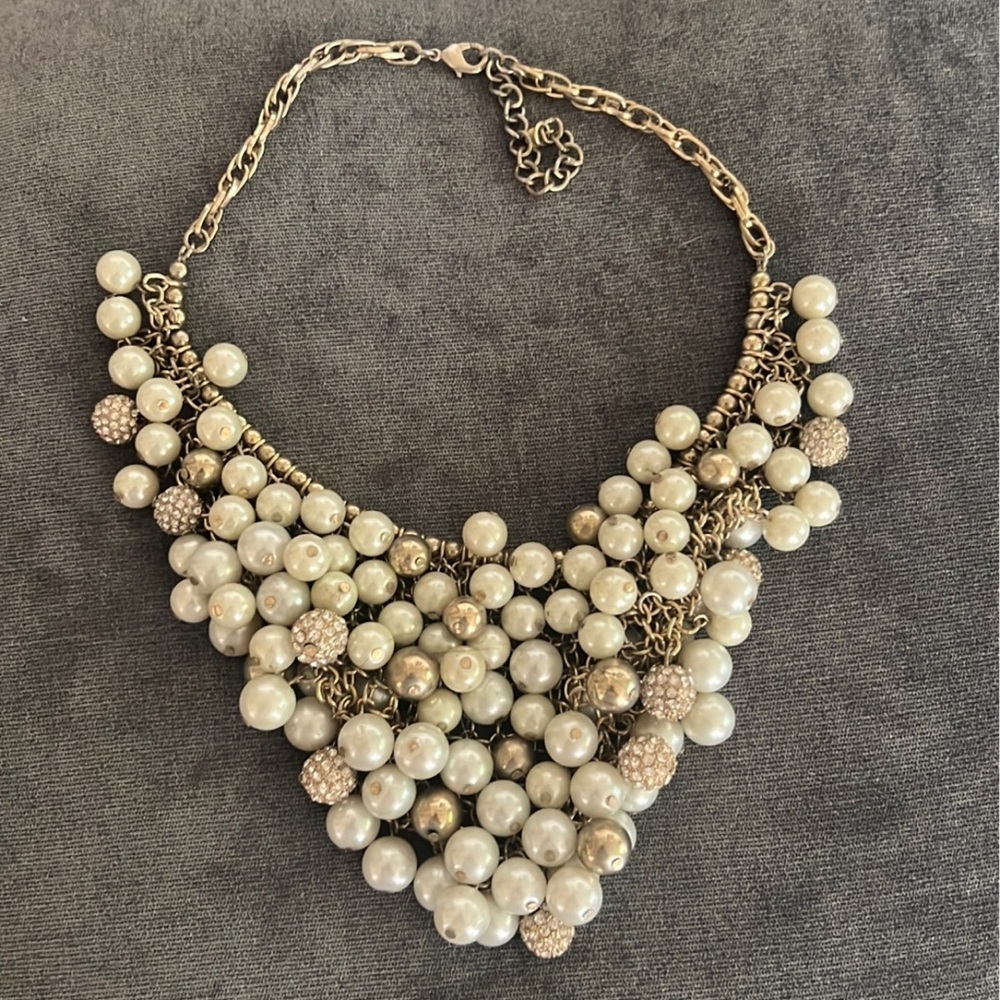Faux Pearl Necklace